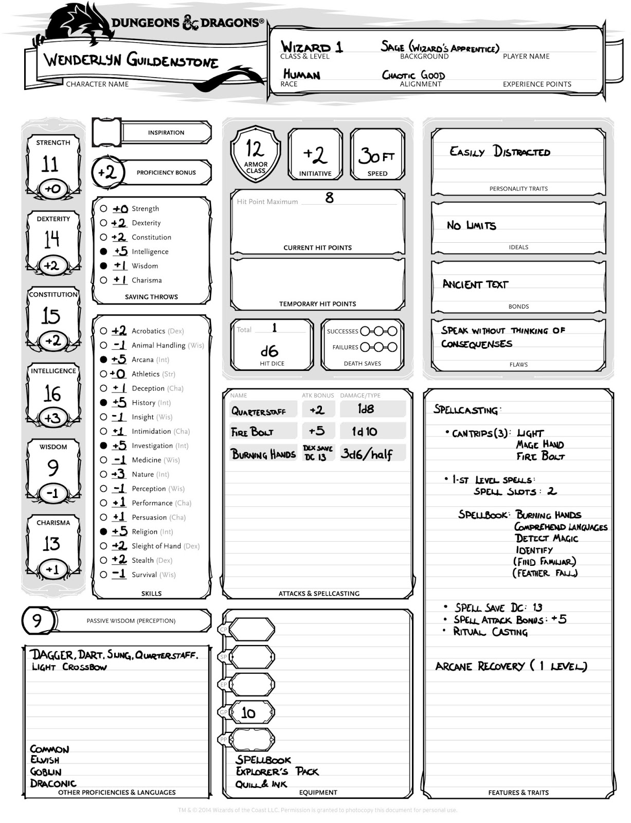 dnd 5e character builder with all content